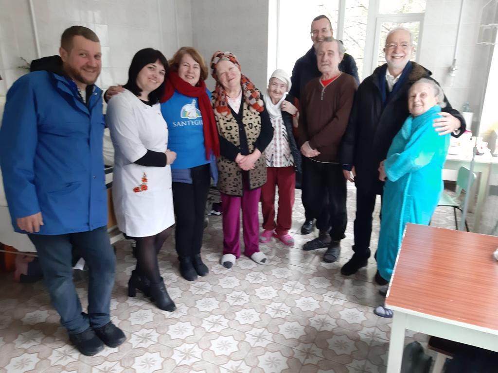 Ucraina: un gruppo di anziani evacuati da Kiev trovano casa a Leopoli con la Comunità
